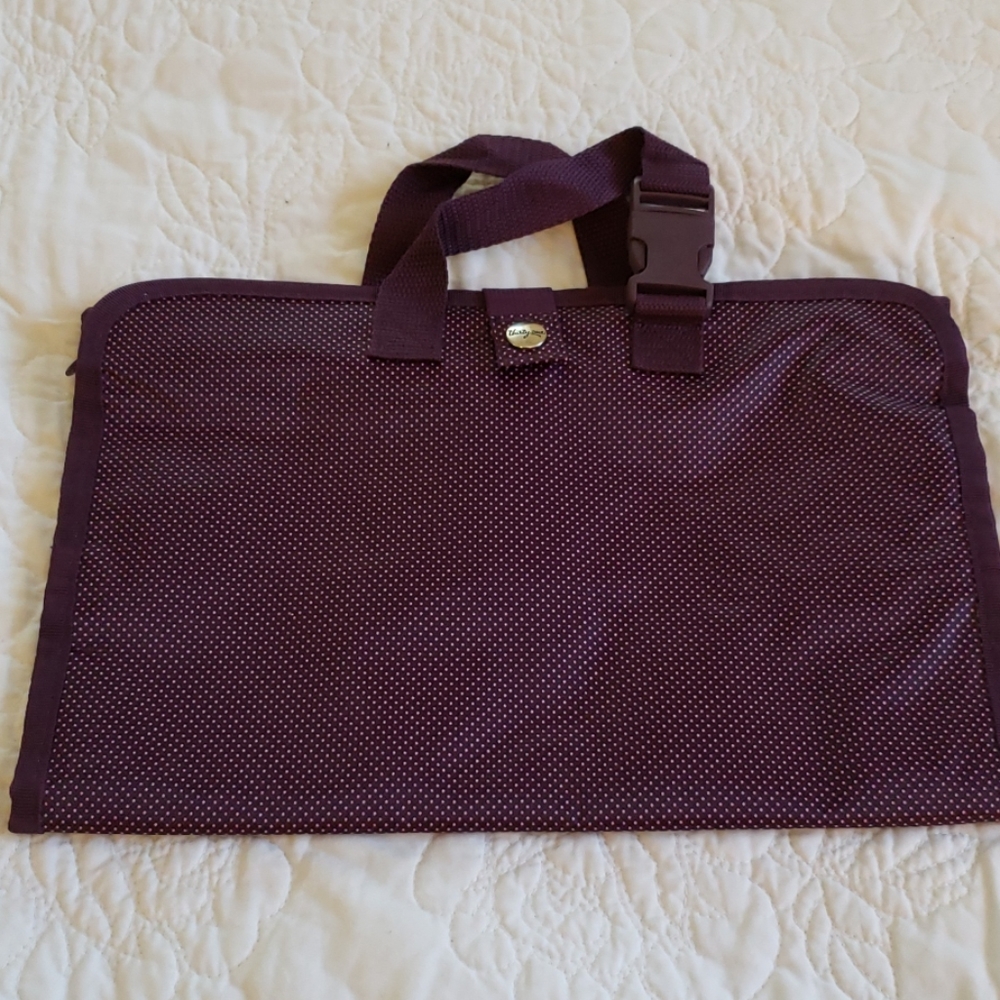 Thirty-one Purple mini Polka Dot jewelry organizer
